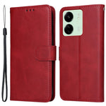 For Xiaomi Redmi 13C 4G / 5G / 13R 5G / Poco M6 5G / Poco C65 4G Case Shockproof PU Leather Phone Cover Calf Texture Phone Shell