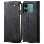 For Xiaomi Redmi Note 13 5G Case Anti-scratch PU Leather Flip Stand Phone Shell