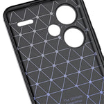 Xiaomi Redmi Note 13 Pro+ 5G-skal Litchitextur TPU Stötsäkert Skal mobilskal