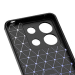 Litchi Texture Phone Cover For Xiaomi Redmi Note 13 5G Case TPU Shockproof Shell