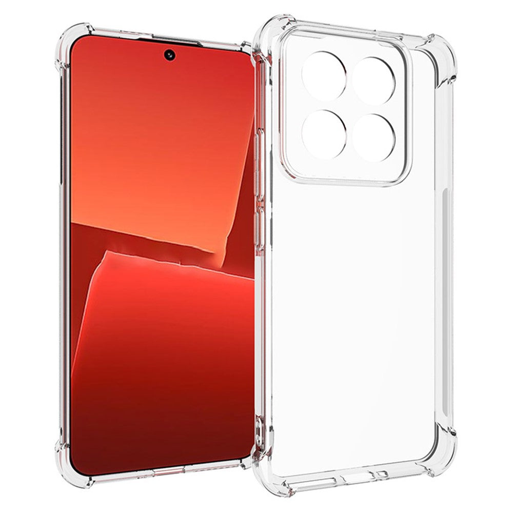Xiaomi 14 Pro-skal Halkfritt transparent mobilmobilskal TPU-mobilskydd