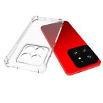 Xiaomi 14 Pro-skal Halkfritt transparent mobilmobilskal TPU-mobilskydd