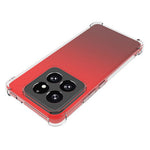 Xiaomi 14 Pro-skal Halkfritt transparent mobilmobilskal TPU-mobilskydd