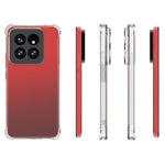 Xiaomi 14 Pro-skal Halkfritt transparent mobilmobilskal TPU-mobilskydd