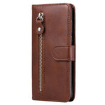 For Huawei nova 11 SE / nova 12 SE 4G Leather Cell Phone Case Zipper Pocket Flip Wallet Cover