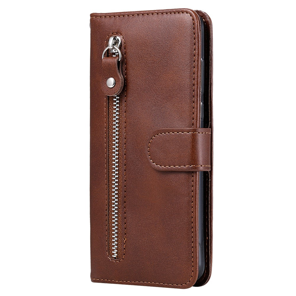 For Huawei nova 11 SE / nova 12 SE 4G Leather Cell Phone Case Zipper Pocket Flip Wallet Cover