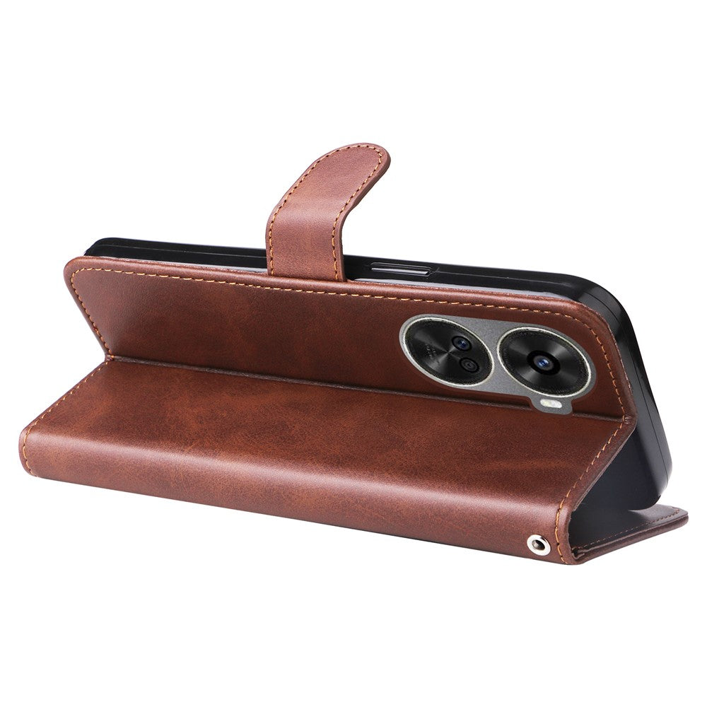 For Huawei nova 11 SE / nova 12 SE 4G Leather Cell Phone Case Zipper Pocket Flip Wallet Cover