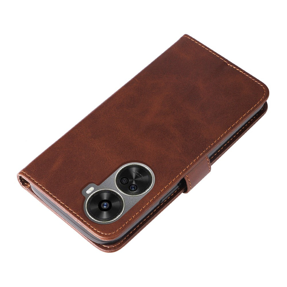For Huawei nova 11 SE / nova 12 SE 4G Leather Cell Phone Case Zipper Pocket Flip Wallet Cover