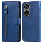 For Huawei nova 11 SE / nova 12 SE 4G Leather Cell Phone Case Zipper Pocket Flip Wallet Cover