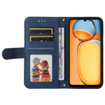 Xiaomi Redmi 13C 4G / 5G / 13R 5G / Poco M6 5G / Poco C65 4G Läderplånboksfodral Skin Touch mobilskal Stativ med Rem