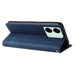 Xiaomi Redmi 13C 4G / 5G / 13R 5G / Poco M6 5G / Poco C65 4G Läderplånboksfodral Skin Touch mobilskal Stativ med Rem