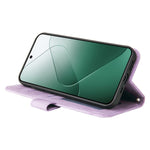 For Xiaomi 14 Leather Wallet Cases Skin Touch Phone Cover Stand with Strap