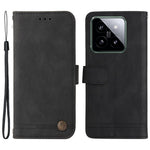 For Xiaomi 14 Leather Wallet Cases Skin Touch Phone Cover Stand with Strap