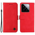 For Xiaomi 14 Leather Wallet Cases Skin Touch Phone Cover Stand with Strap