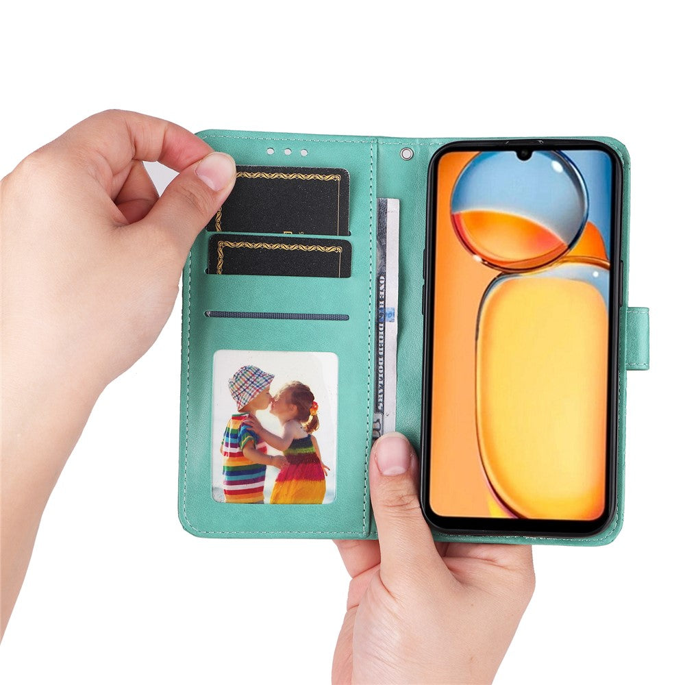 For Xiaomi Redmi 13C 4G / 5G / 13R 5G / Poco M6 5G / Poco C65 4G Phone Case Anti-Fall PU Leather Stand Wallet Cover