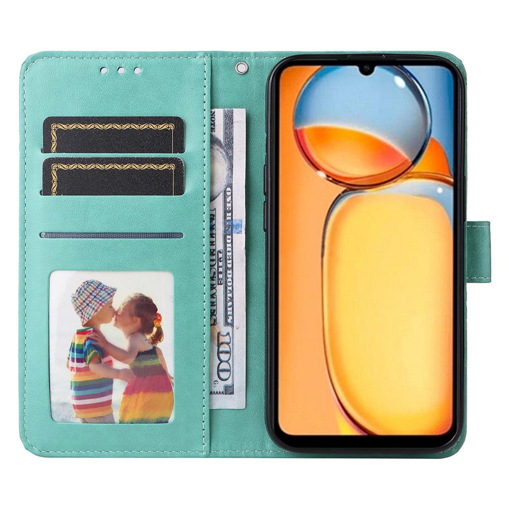 For Xiaomi Redmi 13C 4G / 5G / 13R 5G / Poco M6 5G / Poco C65 4G Phone Case Anti-Fall PU Leather Stand Wallet Cover