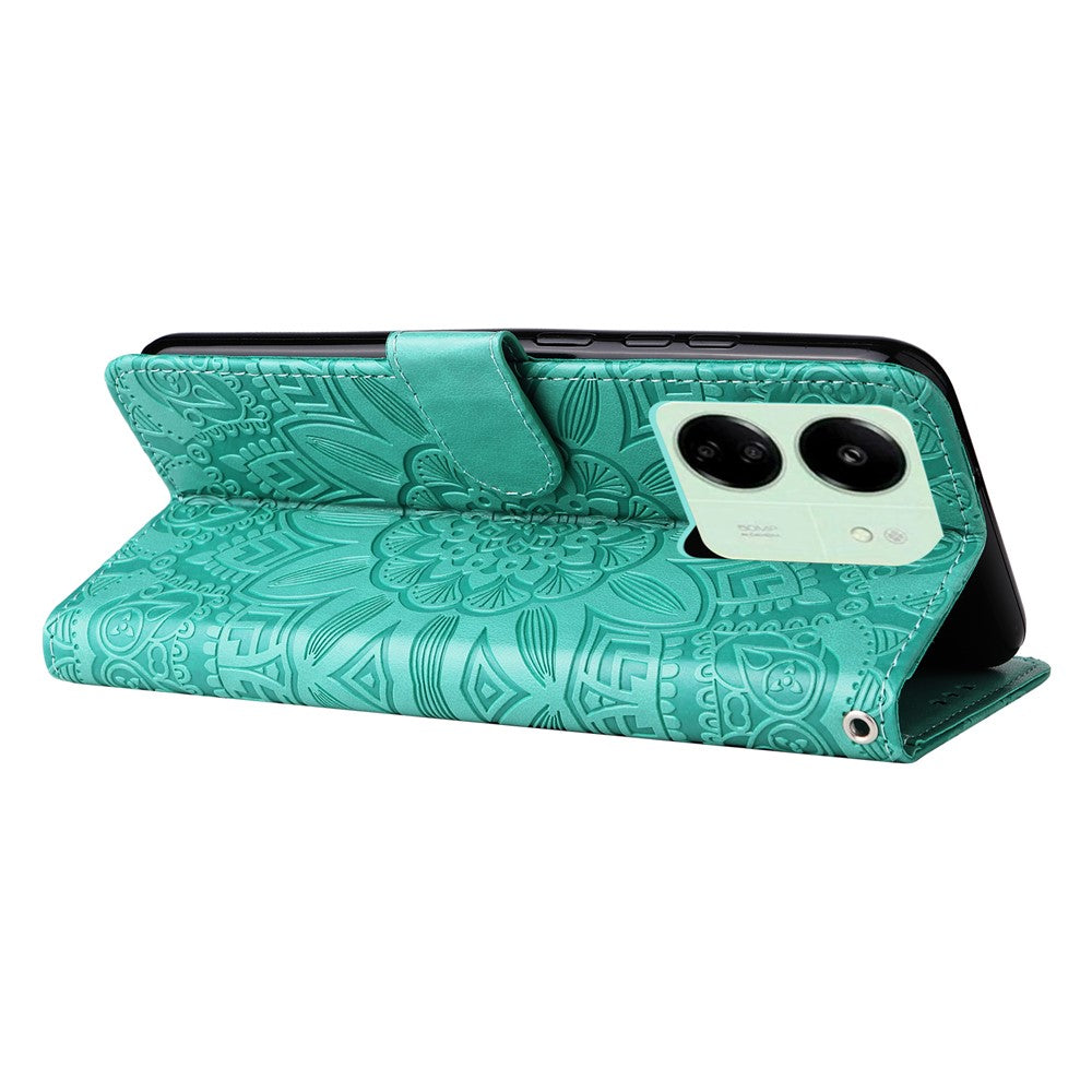 For Xiaomi Redmi 13C 4G / 5G / 13R 5G / Poco M6 5G / Poco C65 4G Phone Case Anti-Fall PU Leather Stand Wallet Cover