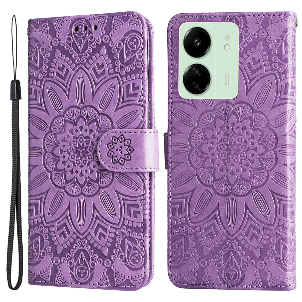 For Xiaomi Redmi 13C 4G / 5G / 13R 5G / Poco M6 5G / Poco C65 4G Phone Case Anti-Fall PU Leather Stand Wallet Cover