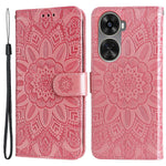 For Huawei nova 11 SE / nova 12 SE 4G Case Sunflower Imprinted PU Leather Wallet Cover