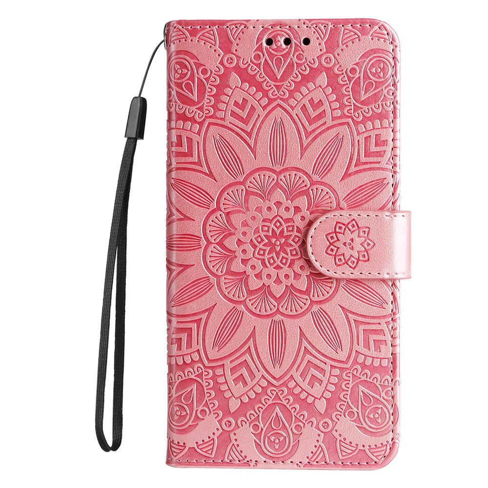 For Huawei nova 11 SE / nova 12 SE 4G Case Sunflower Imprinted PU Leather Wallet Cover
