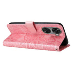 For Huawei nova 11 SE / nova 12 SE 4G Case Sunflower Imprinted PU Leather Wallet Cover