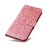 For Huawei nova 11 SE / nova 12 SE 4G Case Sunflower Imprinted PU Leather Wallet Cover