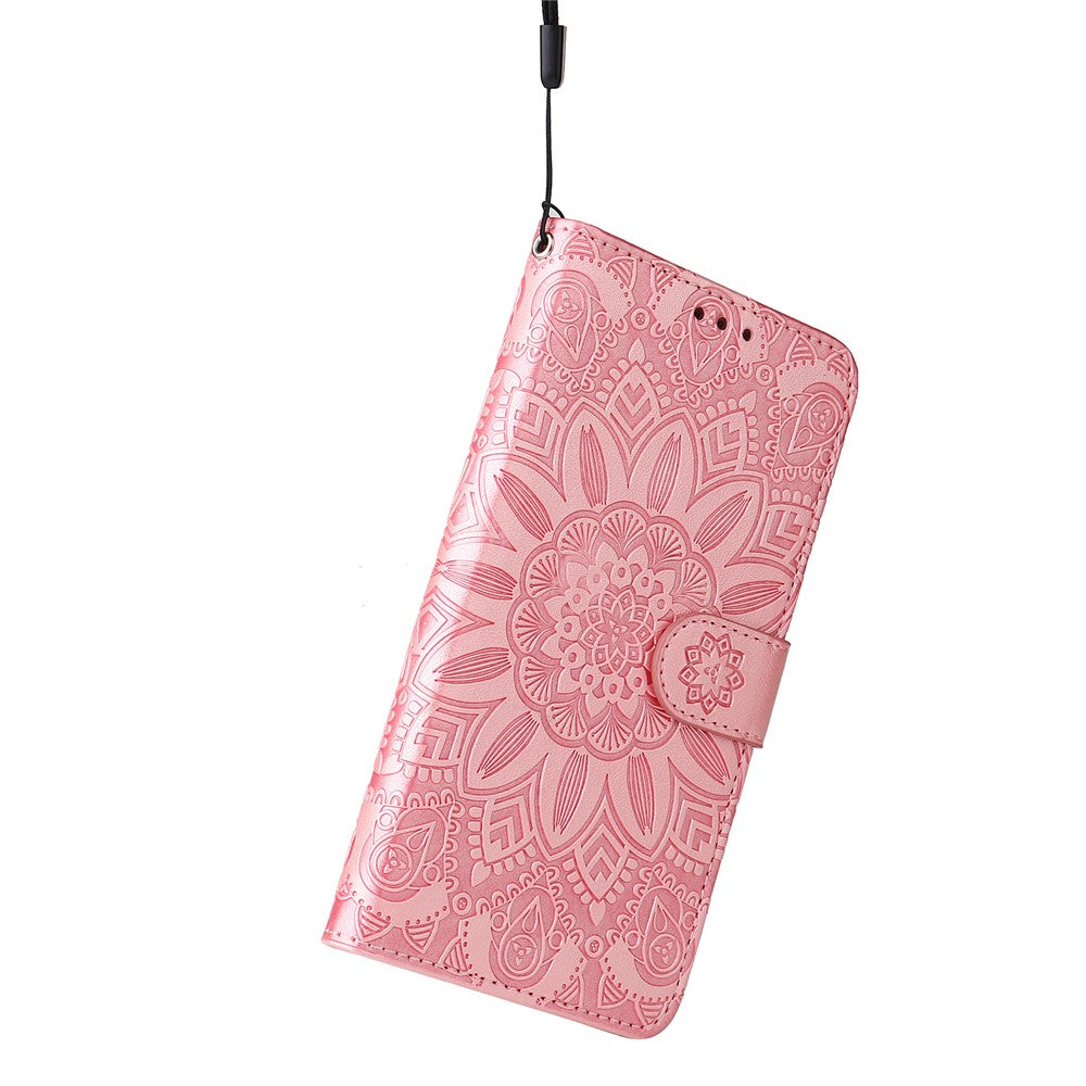 For Huawei nova 11 SE / nova 12 SE 4G Case Sunflower Imprinted PU Leather Wallet Cover