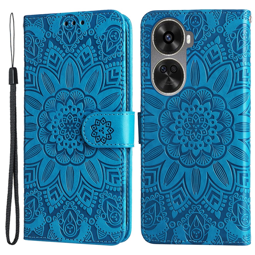 For Huawei nova 11 SE / nova 12 SE 4G Case Sunflower Imprinted PU Leather Wallet Cover