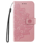 For Xiaomi Redmi 13C 4G / 5G / 13R 5G / Poco M6 5G / Poco C65 4G Case Floral Pattern PU Leather Wallet Stand Phone Cover