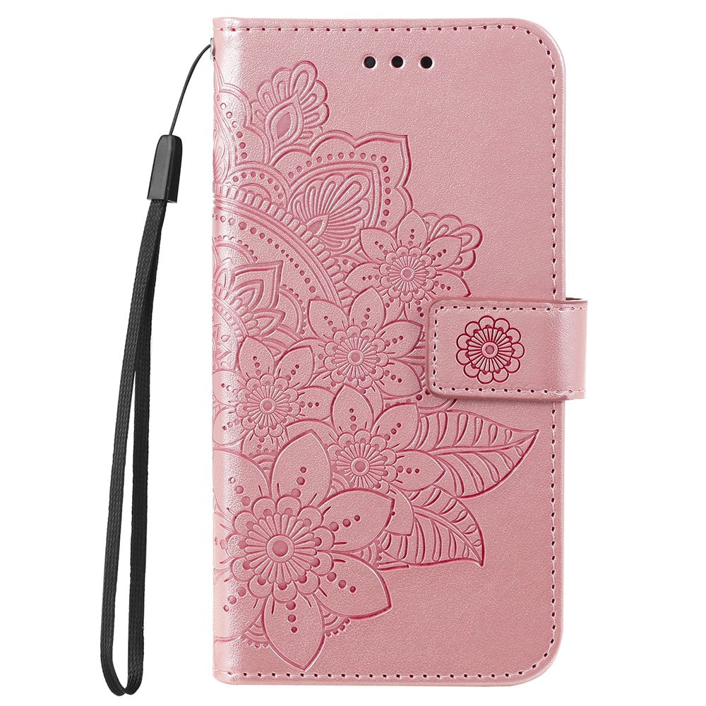 For Xiaomi Redmi 13C 4G / 5G / 13R 5G / Poco M6 5G / Poco C65 4G Case Floral Pattern PU Leather Wallet Stand Phone Cover