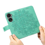 For Huawei nova 11 SE / nova 12 SE 4G Case Floral Pattern PU Leather Wallet Stand Phone Cover