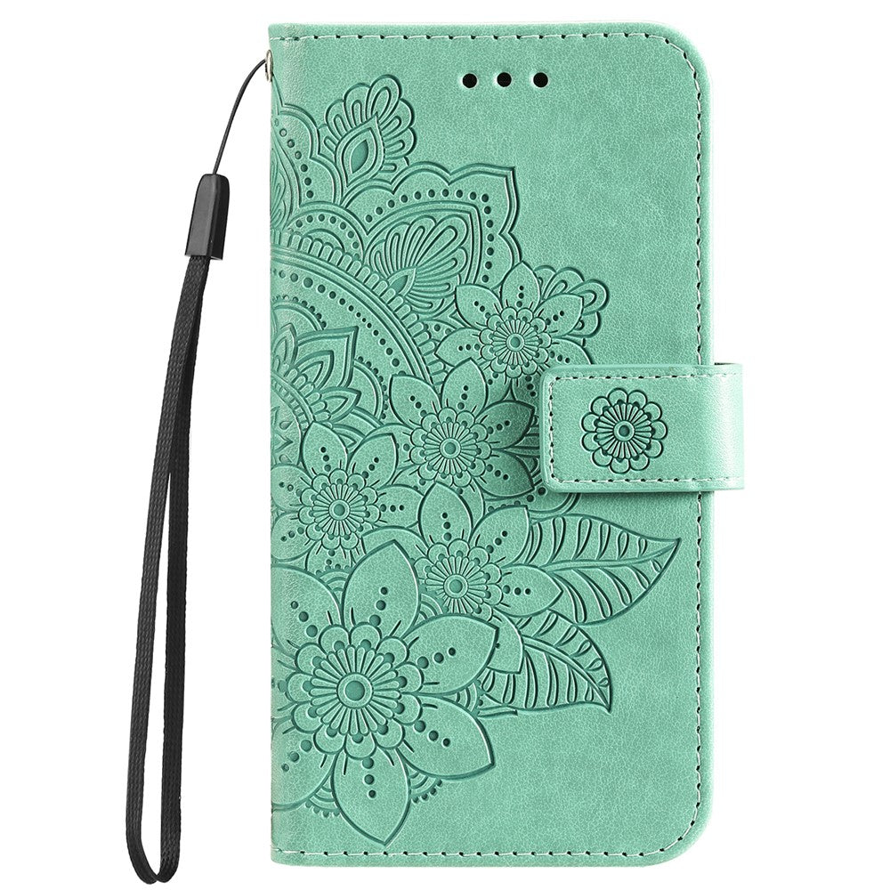 For Huawei nova 11 SE / nova 12 SE 4G Case Floral Pattern PU Leather Wallet Stand Phone Cover