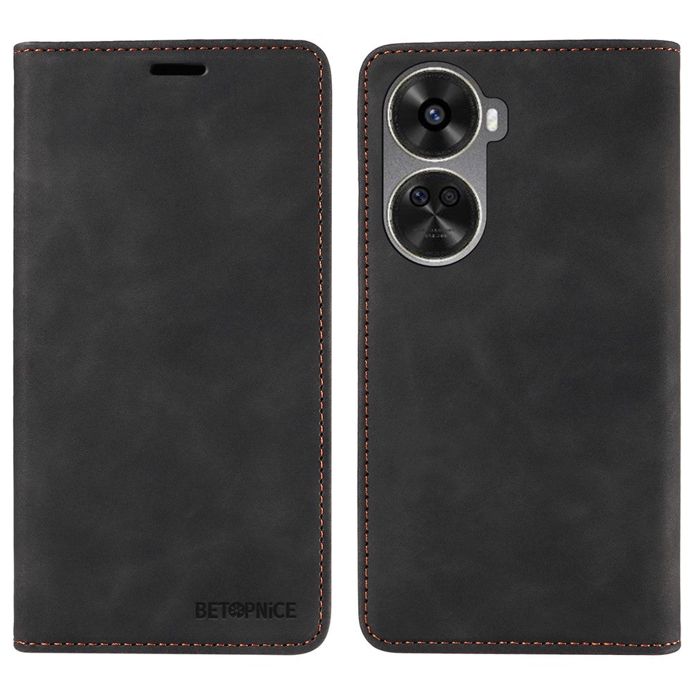 BETOPNICE 003 for Huawei nova 11 SE / nova 12 SE 4G Case RFID Blocking Magnetic Closing Leather Cover