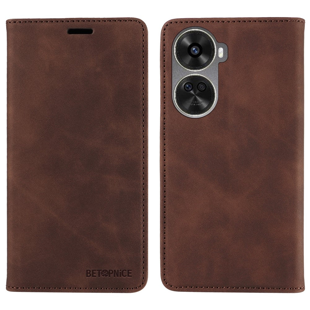 BETOPNICE 003 for Huawei nova 11 SE / nova 12 SE 4G Case RFID Blocking Magnetic Closing Leather Cover