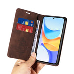 BETOPNICE 003 for Honor Play 50 Plus 5G Case Bump Proof RFID Blocking Phone Stand Cover