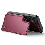 For Samsung Galaxy S23+ Phone Case CASEME C22 Leather Back Cover with RFID Blocking Card Slots