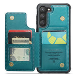 Til Samsung Galaxy S23 Telefoncover CASEME C22 Læder Bagcover med RFID Blokerende Kortpladser
