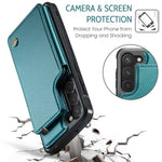 Til Samsung Galaxy S23 Telefoncover CASEME C22 Læder Bagcover med RFID Blokerende Kortpladser