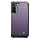 Til Samsung Galaxy S22 5G Telefoncover CASEME C22 Bagcover i Læder med RFID-blokerende Kortpladser