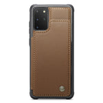 For Samsung Galaxy S20 Plus 4G / 5G Phone Case CASEME C22 Leather Back Cover with RFID Blocking Card Slots
