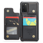 Til Samsung Galaxy S20 FE / FE 5G / S20 Lite / S20 FE 2022 Telefoncover CASEME C22 Læderbagside med RFID-blokerende kortlommer