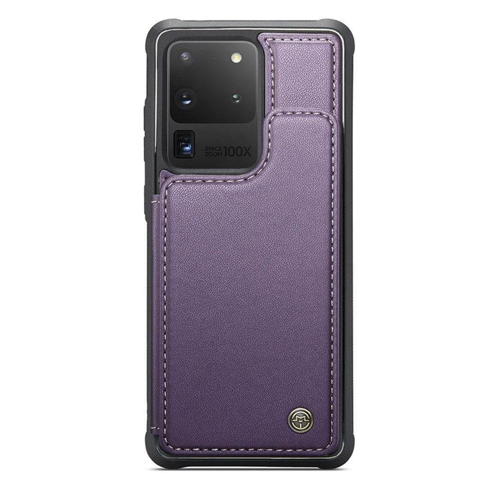 For Samsung Galaxy S20 Ultra Phone Case CASEME C22 Leather Back Cover with RFID Blocking Card Slots