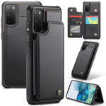 For Samsung Galaxy S20 4G / 5G Phone Case CASEME C22 Leather Back Cover with RFID Blocking Card Slots