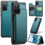 For Samsung Galaxy S20 4G / 5G Phone Case CASEME C22 Leather Back Cover with RFID Blocking Card Slots