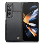 Til Samsung Galaxy Z Fold4 5G-telefoncover CASEME C22-læderbagcover med RFID-blokerende kortpladser