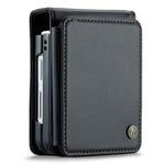 For Samsung Galaxy Z Flip5 5G Phone Case CASEME C22 Leather Back Cover with RFID Blocking Card Slots