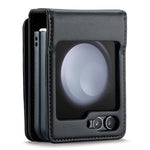 For Samsung Galaxy Z Flip5 5G Phone Case CASEME C22 Leather Back Cover with RFID Blocking Card Slots