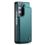 Til Samsung Galaxy Z Fold5 5G Telefoncover CASEME C22 Læder Bagcover med RFID Blokerende Kortpladser