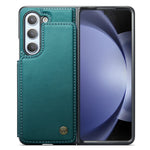 Til Samsung Galaxy Z Fold5 5G Telefoncover CASEME C22 Læder Bagcover med RFID Blokerende Kortpladser