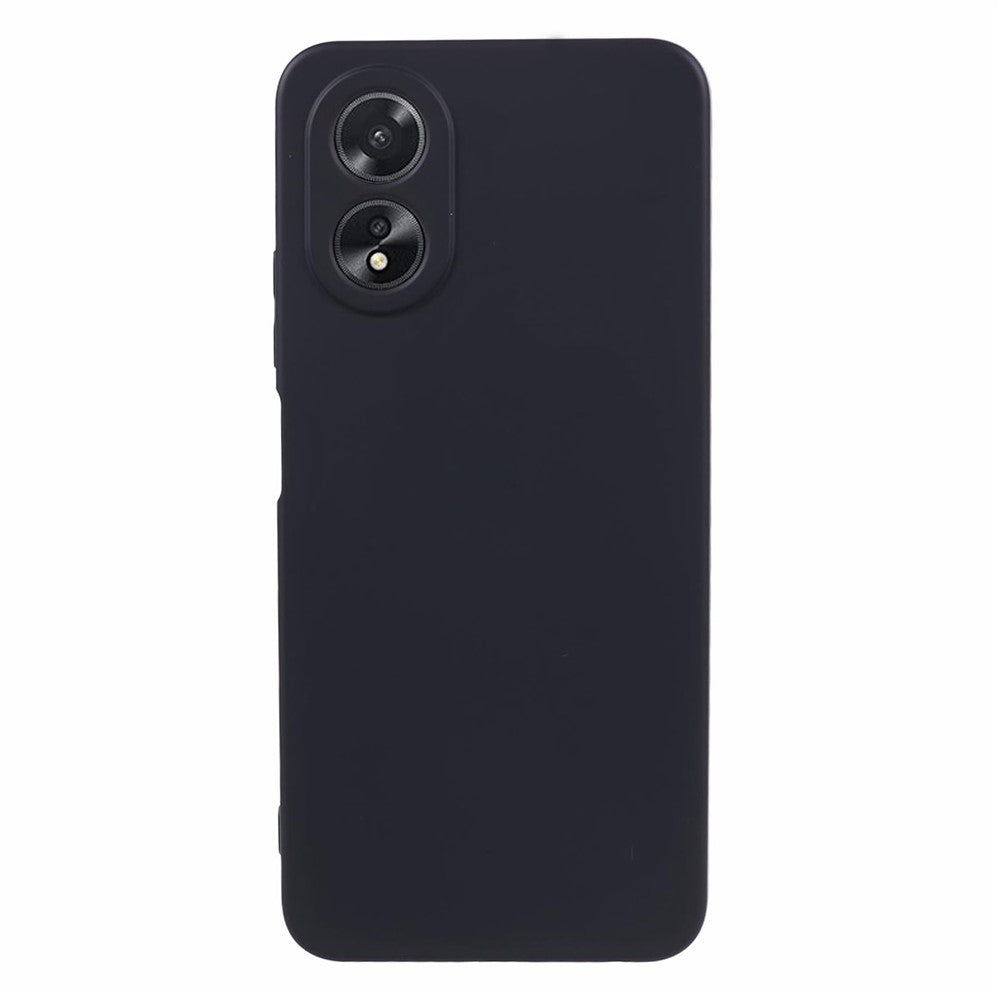 For Oppo A78 4G TPU Case Soft Touch Fiber Lining Rubberized Phone Cover